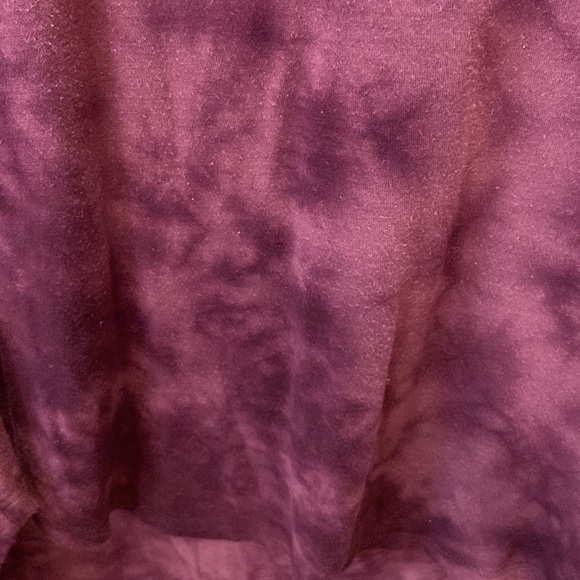 American Eagle Favorite T Maroon Tie Dye XS - Picture 3 of 6